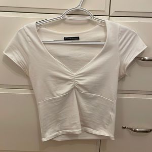 Brandy Melville White Crop Top